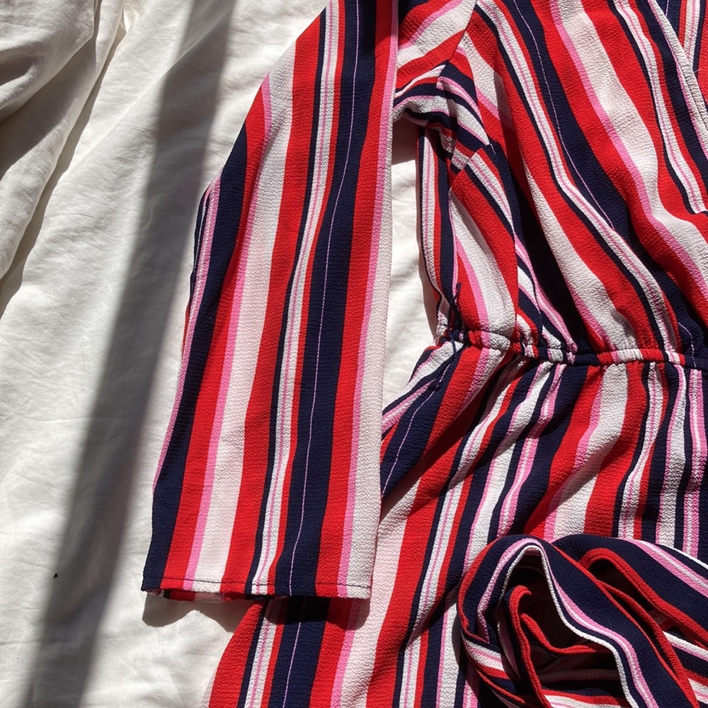 Striped Mini Dress - Picture 4 of 4